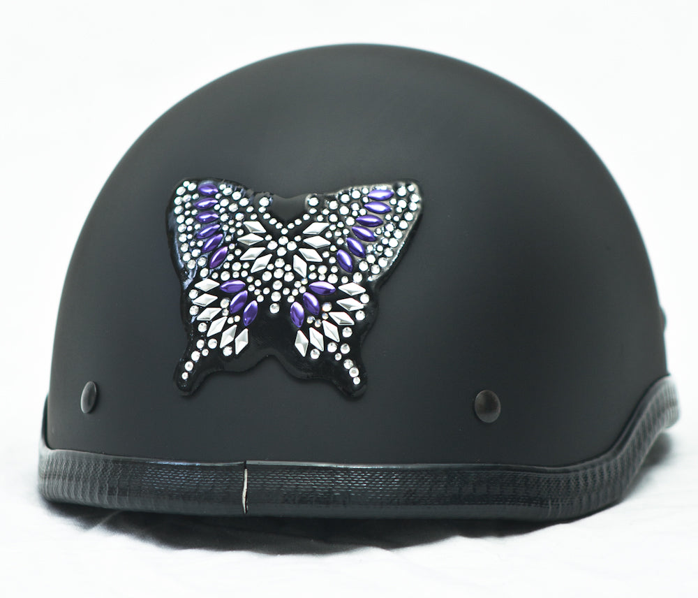 bling butterfly design for motorcycle helmet Rhinestone Helmet Patch Butterfly – Warhawk Customs