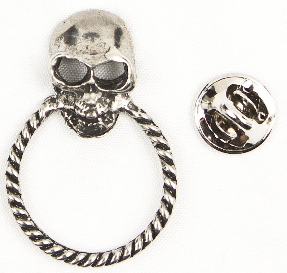 Sunglass Holder Pin Skull Warhawk Customs