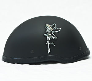 Rhinestone Helmet Patch Fairy