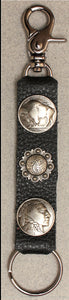 Deluxe Key Ring Buffalo Nickel/Indian Head