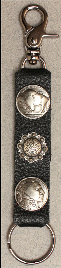Buffalo Nickel Key Ring