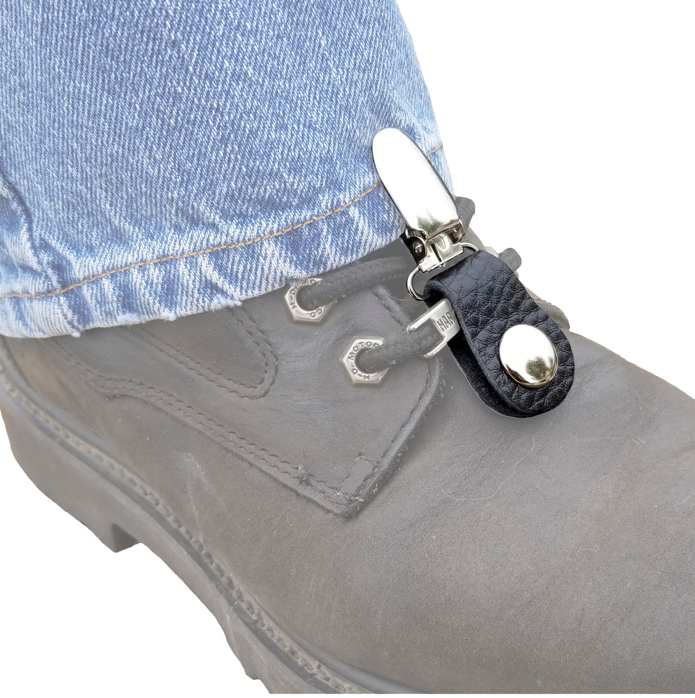 Motorcycle Boot Straps, Keeps Pant Legs Down While Riding 