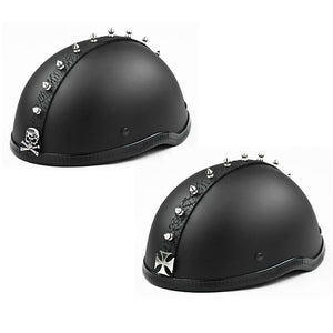 bike helmet with spikes Helmet Spike Strip Emblem 5/8" Spikes – Warhawk Customs