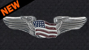 Road Wings U.S. Flag